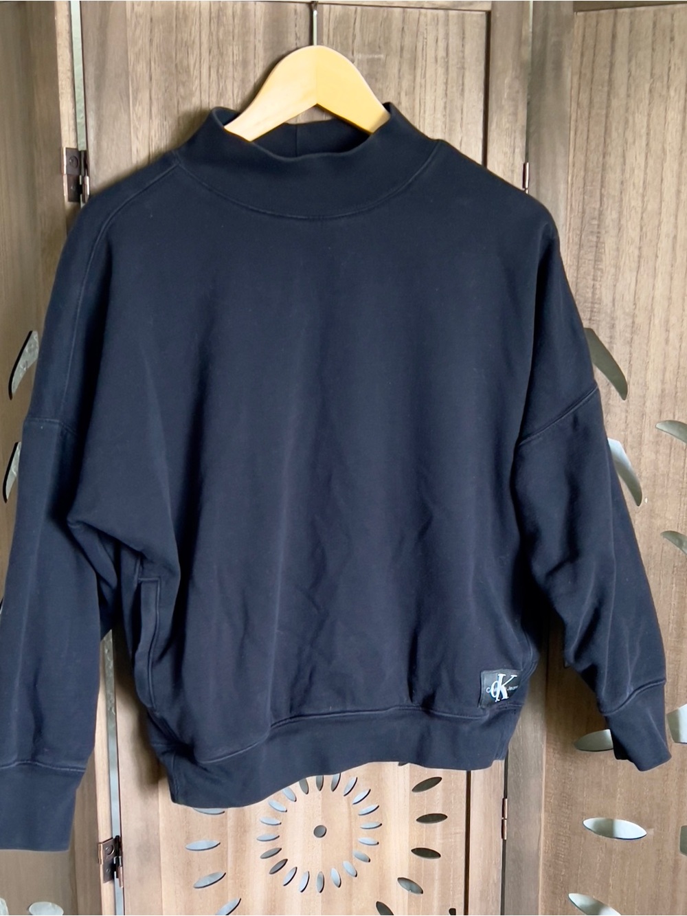 Calvin Klein Jeans Black Crewneck Sweatshirt